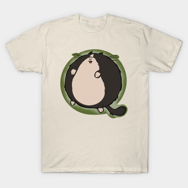 Tuxedo Sphere Cat T-Shirt by westinchurch